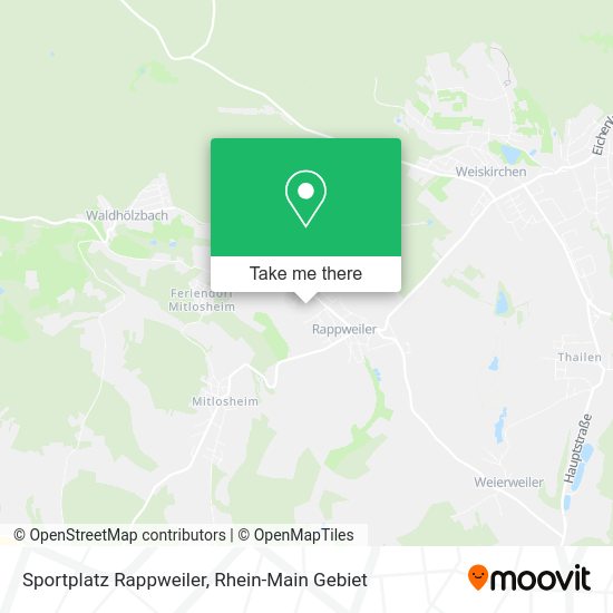 Карта Sportplatz Rappweiler