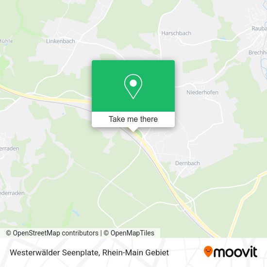 Карта Westerwälder Seenplate
