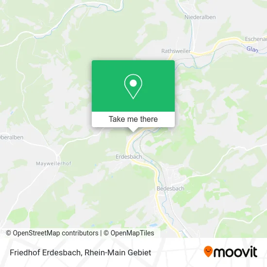 Карта Friedhof Erdesbach