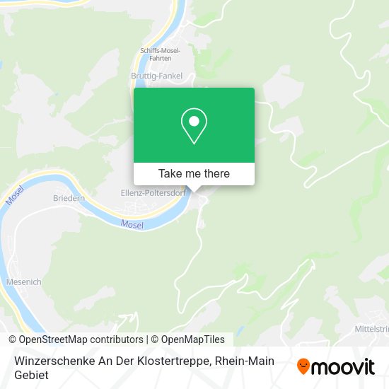 Карта Winzerschenke An Der Klostertreppe