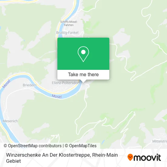 Карта Winzerschenke An Der Klostertreppe