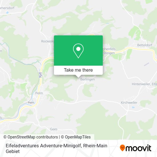 Карта Eifeladventures Adventure-Minigolf