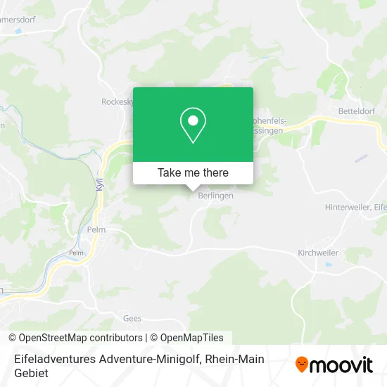 Карта Eifeladventures Adventure-Minigolf