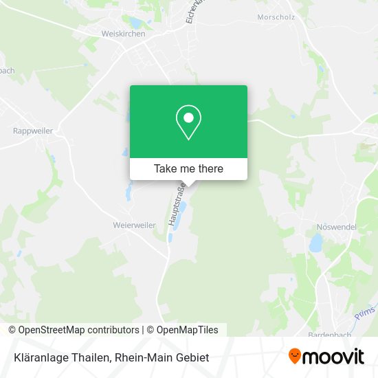 Карта Kläranlage Thailen