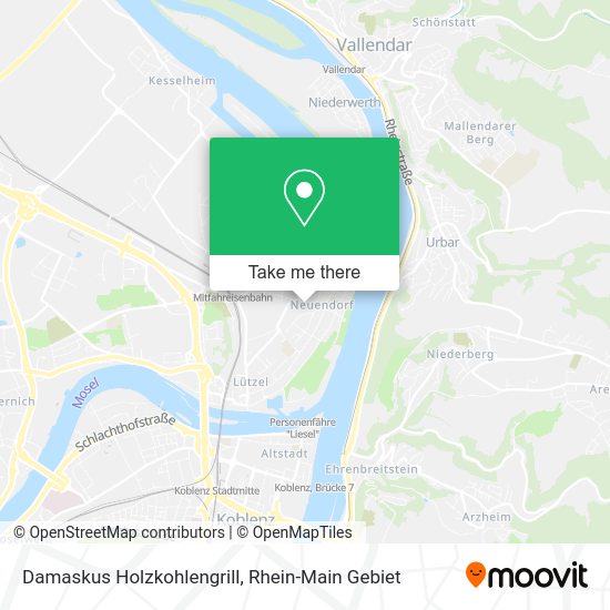 Карта Damaskus Holzkohlengrill