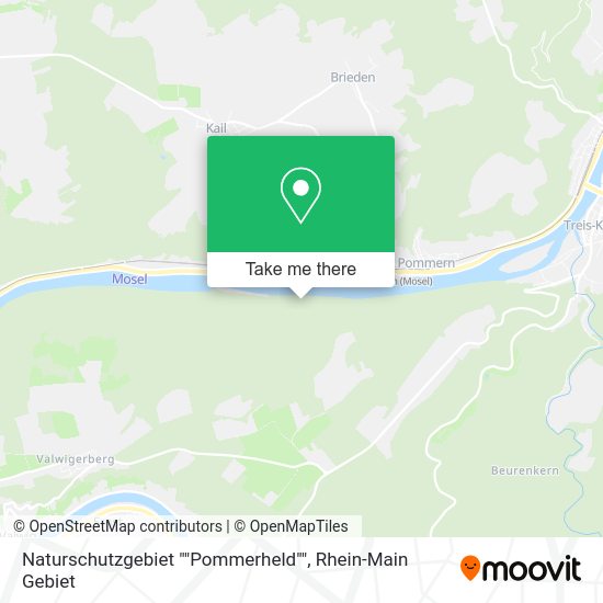 Карта Naturschutzgebiet ""Pommerheld""