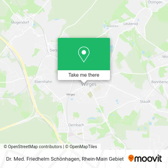 Dr. Med. Friedhelm Schönhagen map