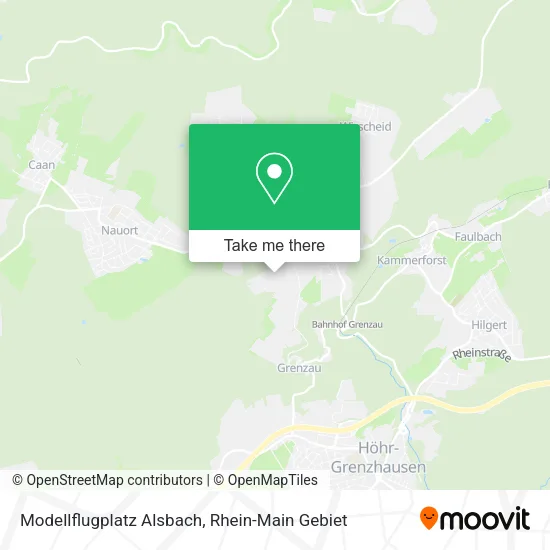 Карта Modellflugplatz Alsbach