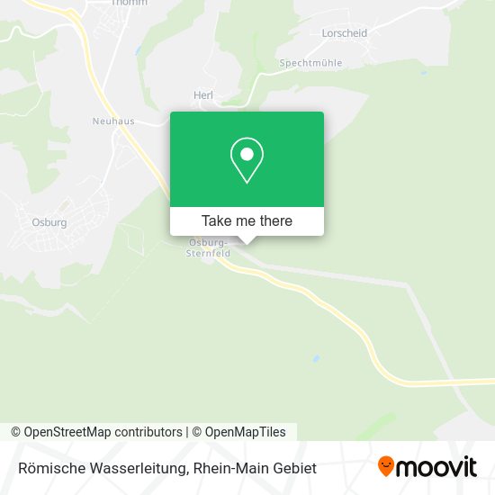 Карта Römische Wasserleitung