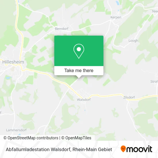 Карта Abfallumladestation Walsdorf