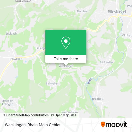 Карта Wecklingen