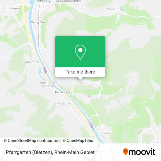Карта Pfarrgarten (Bietzen)