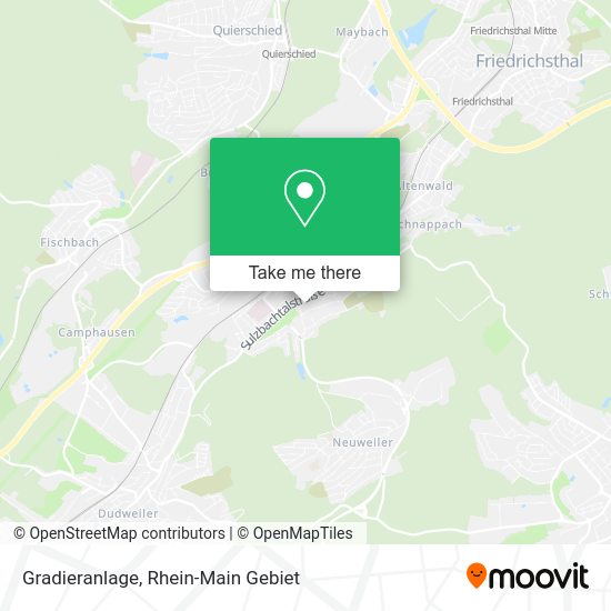 Карта Gradieranlage