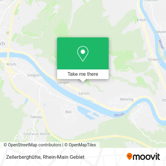 Карта Zellerberghütte