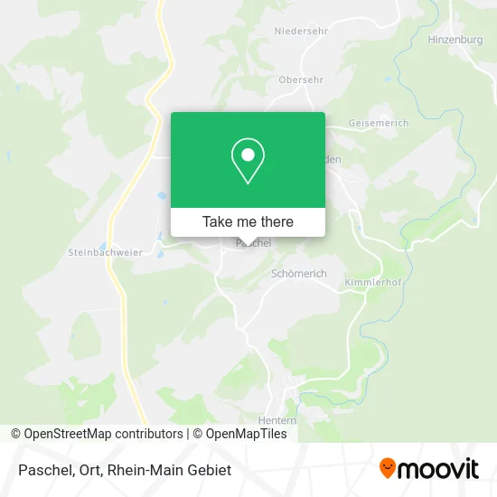 Карта Paschel, Ort