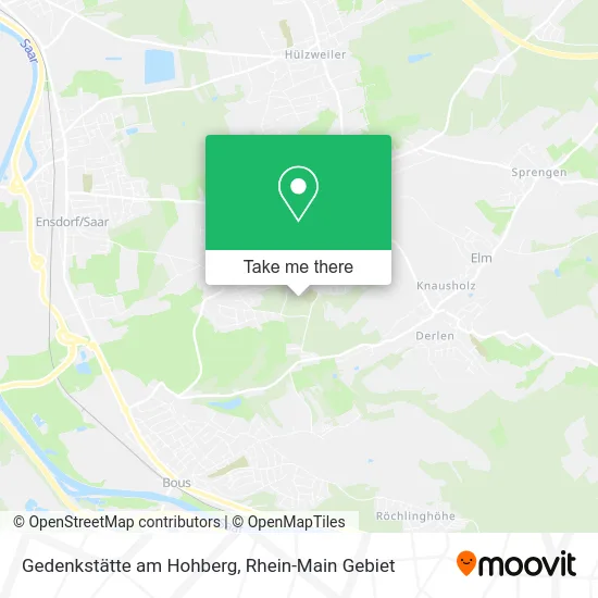 Карта Gedenkstätte am Hohberg