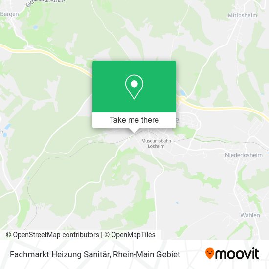 Карта Fachmarkt Heizung Sanitär