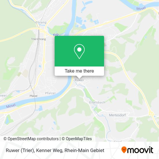 Карта Ruwer (Trier), Kenner Weg