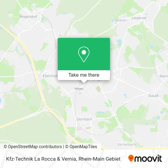 Карта Kfz-Technik La Rocca & Vernia