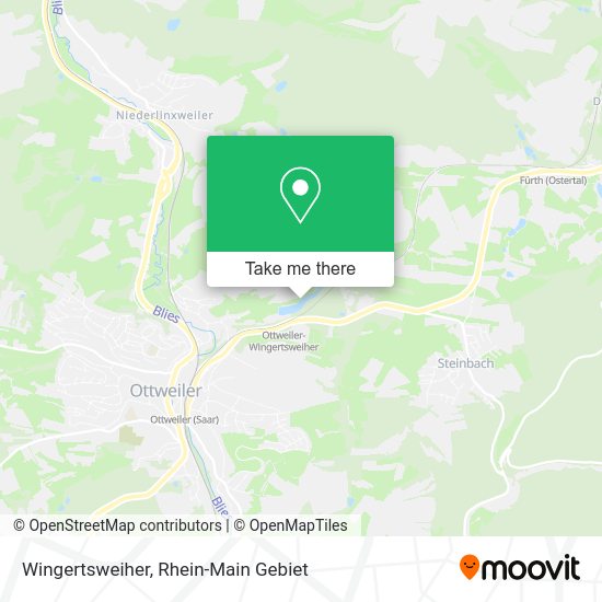 Карта Wingertsweiher