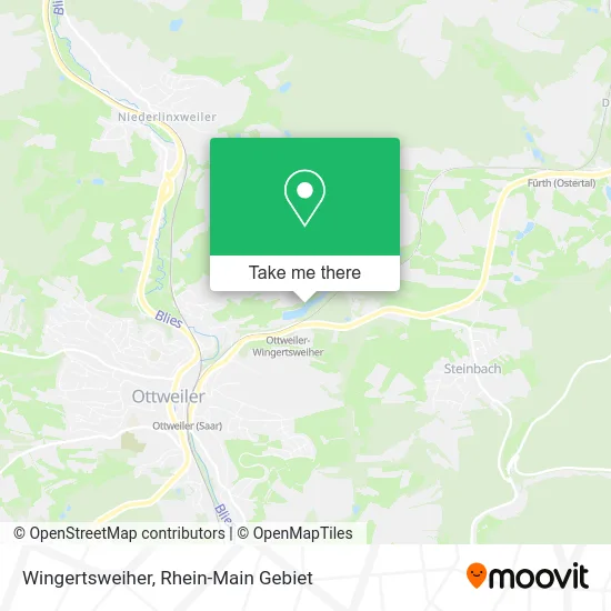 Карта Wingertsweiher