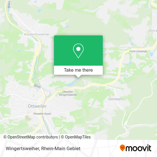 Карта Wingertsweiher