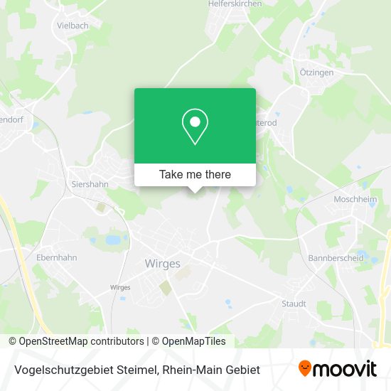Карта Vogelschutzgebiet Steimel