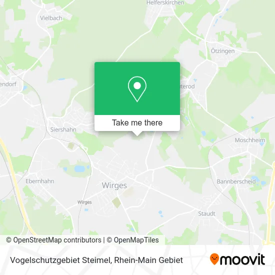 Карта Vogelschutzgebiet Steimel
