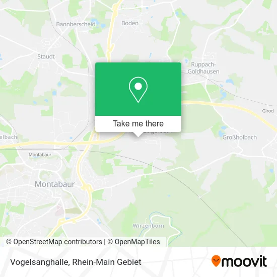 Карта Vogelsanghalle