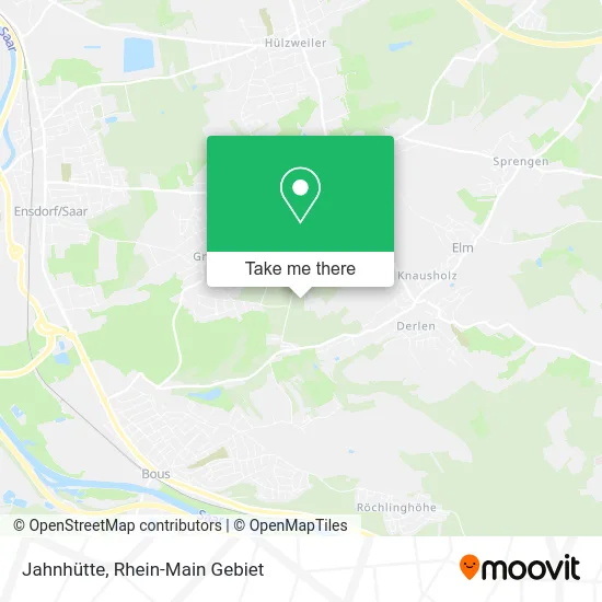 Карта Jahnhütte