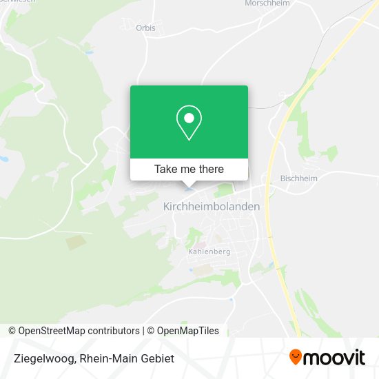 Карта Ziegelwoog