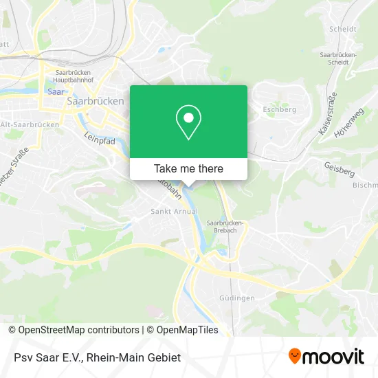 Карта Psv Saar E.V.