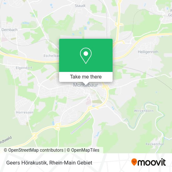 Карта Geers Hörakustik