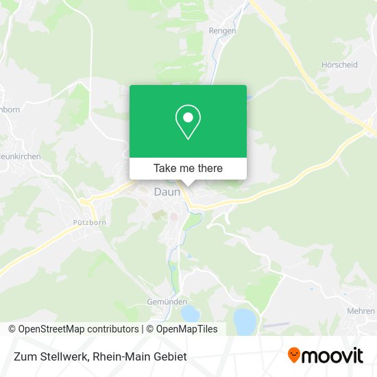 Карта Zum Stellwerk