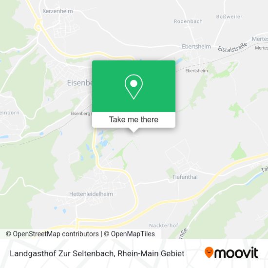 Карта Landgasthof Zur Seltenbach