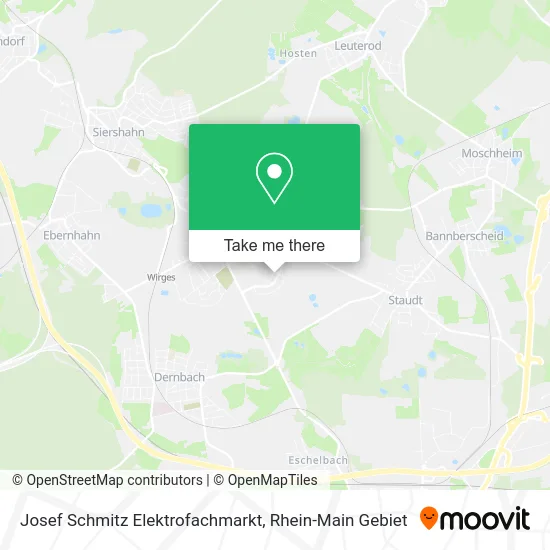 Карта Josef Schmitz Elektrofachmarkt