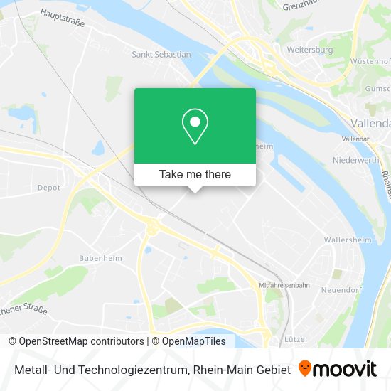 Карта Metall- Und Technologiezentrum
