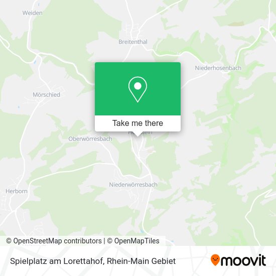 Карта Spielplatz am Lorettahof