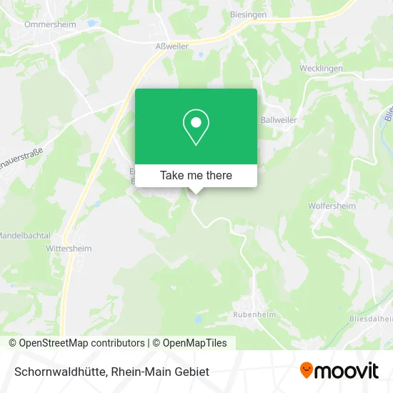 Карта Schornwaldhütte