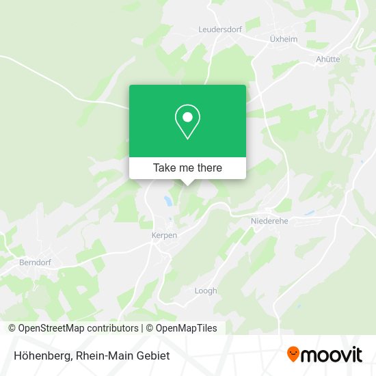 Карта Höhenberg