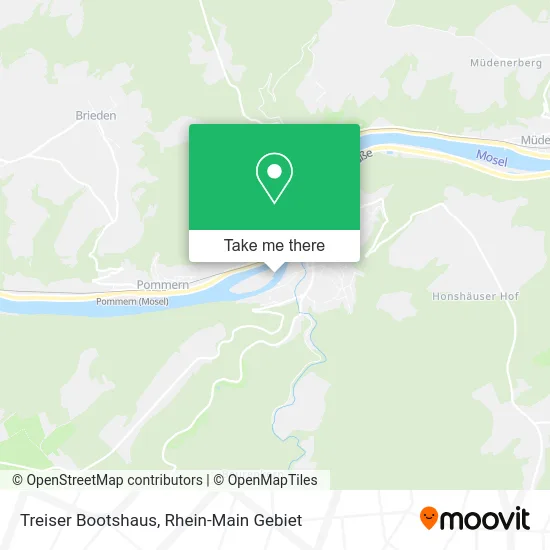 Treiser Bootshaus map