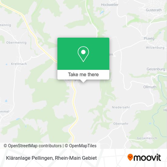 Карта Kläranlage Pellingen