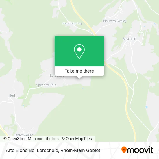Карта Alte Eiche Bei Lorscheid