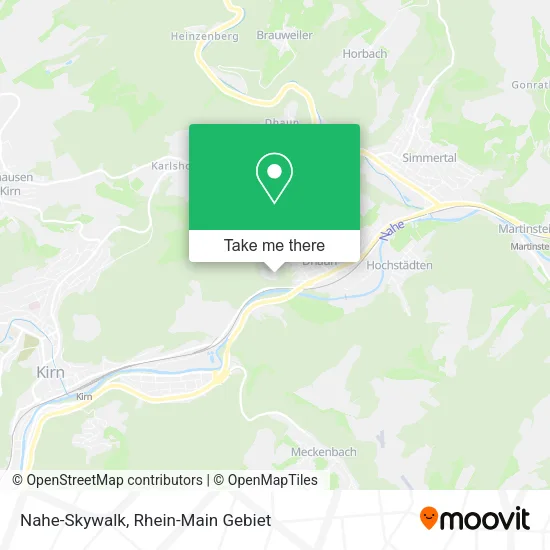 Карта Nahe-Skywalk