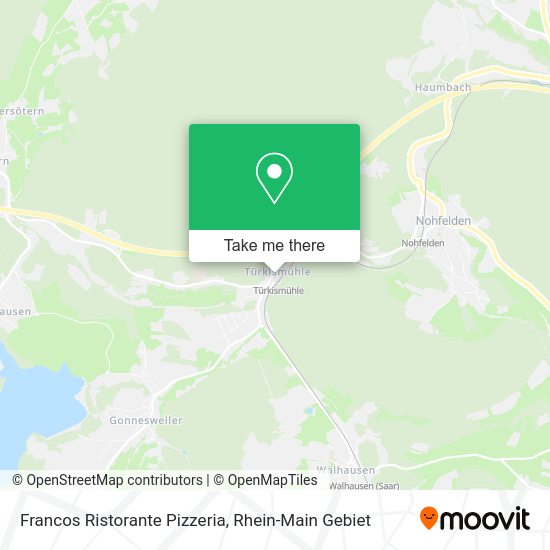 Карта Francos Ristorante Pizzeria