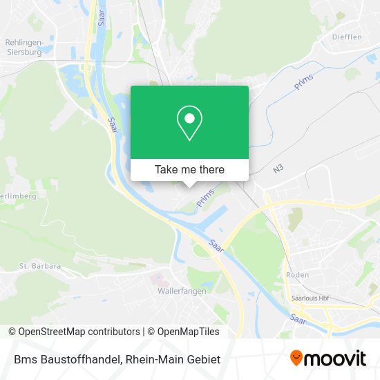 Карта Bms Baustoffhandel