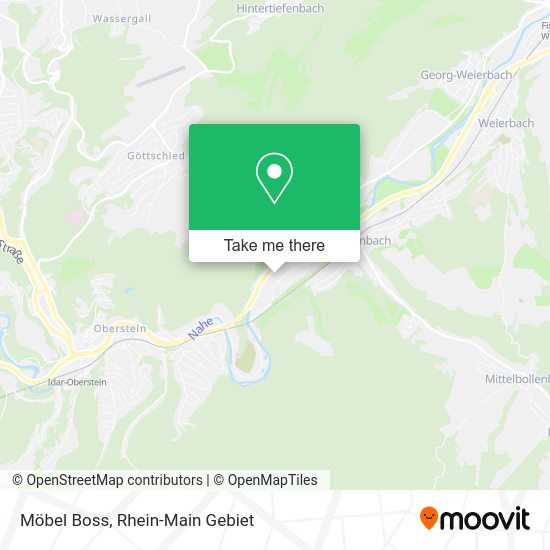 Карта Möbel Boss