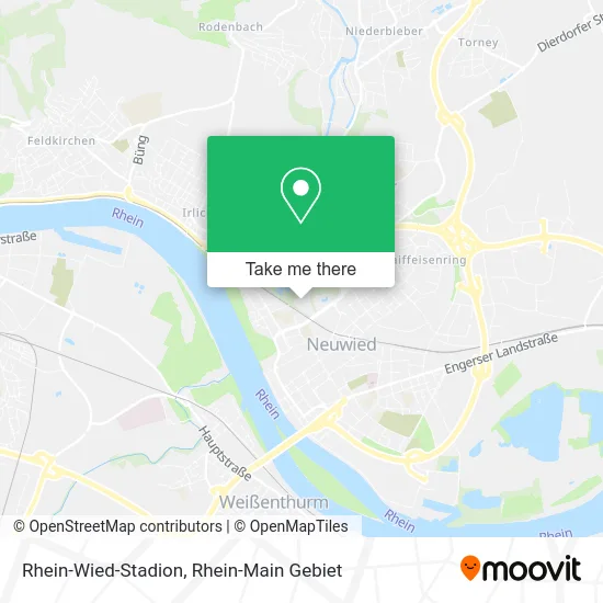 Карта Rhein-Wied-Stadion