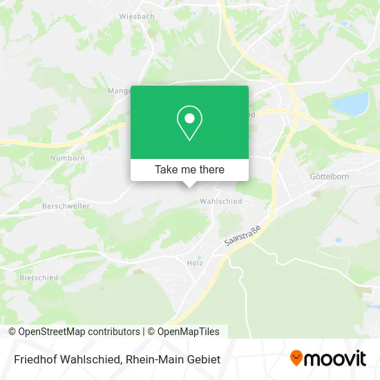 Карта Friedhof Wahlschied