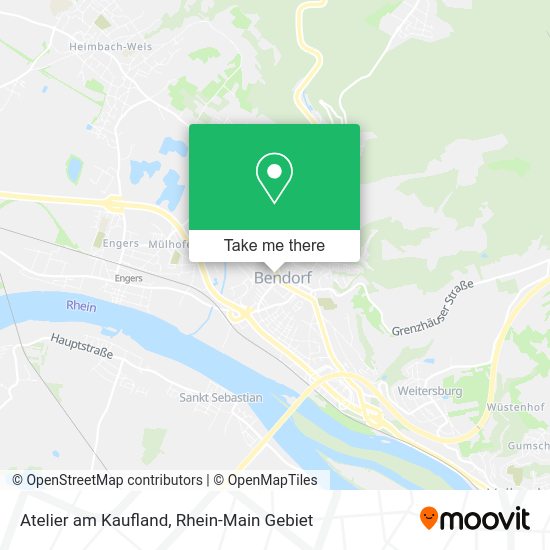 Карта Atelier am Kaufland